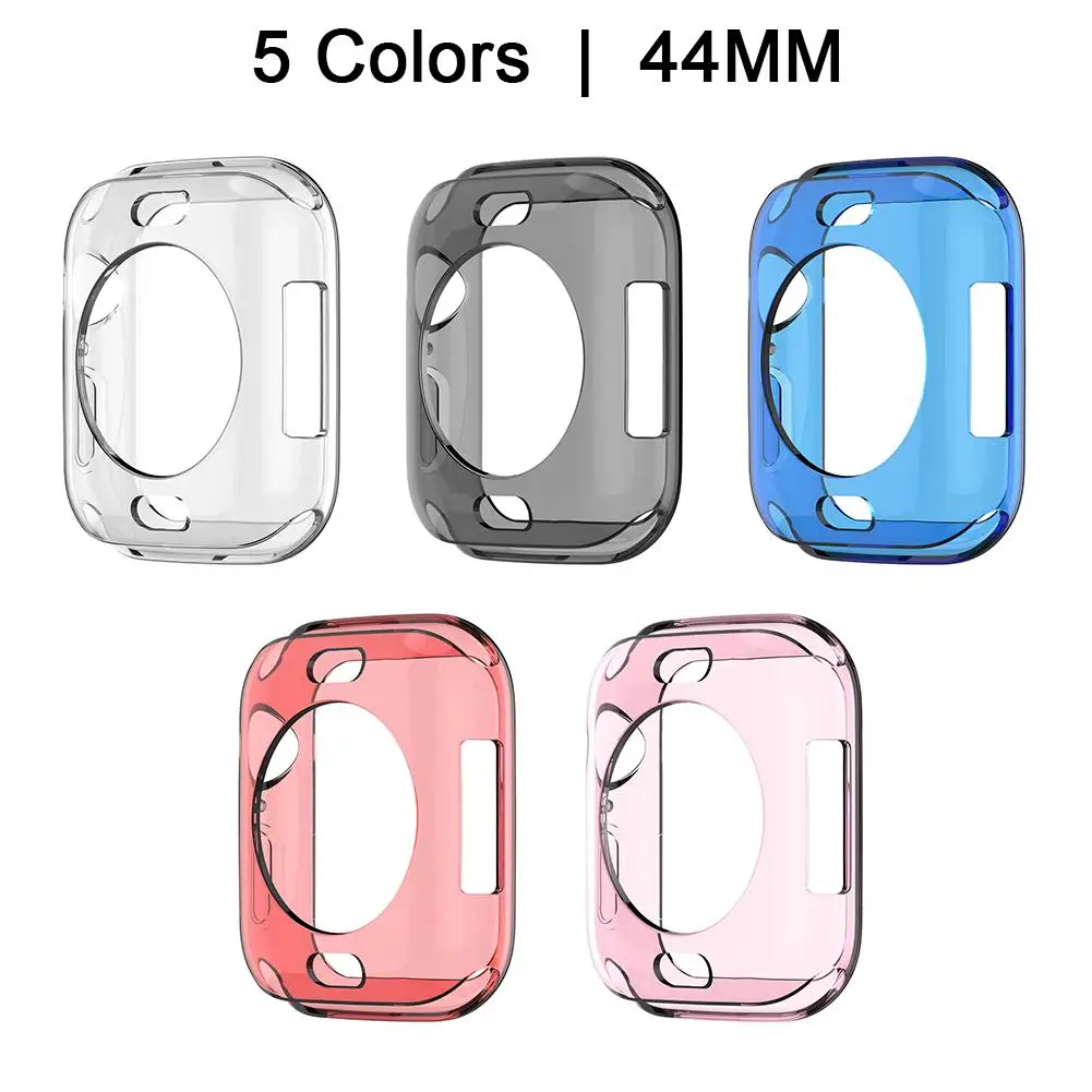 New Protective Case For Apple Watch IWatch Series 4 Thin TPU Case 360 Degree Transparent Shell Protective Case Cover 40MM 44MM
New Protective Case For Apple Watch IWatch Series 4 Thin TPU Case 360 Degree Transparent Shell Protective Case Cover 40MM 44MM