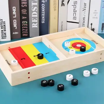 1 Set Wooden Mini Hockey Desktop Decompression Game Parent-child Interactive Tabletop Sports Educational Toy Party Tabletop Game
1 Set Wooden Mini Hockey Desktop Decompression Game Parent-child Interactive Tabletop Sports Educational Toy Party Tabletop Game
