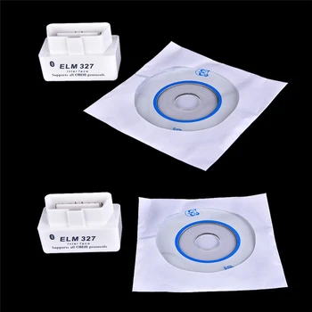White Car Auto Interface Scanner Cute ELM327 V2.1 OBD2 II Bluetooth Diagnostic
White Car Auto Interface Scanner Cute ELM327 V2.1 OBD2 II Bluetooth Diagnostic