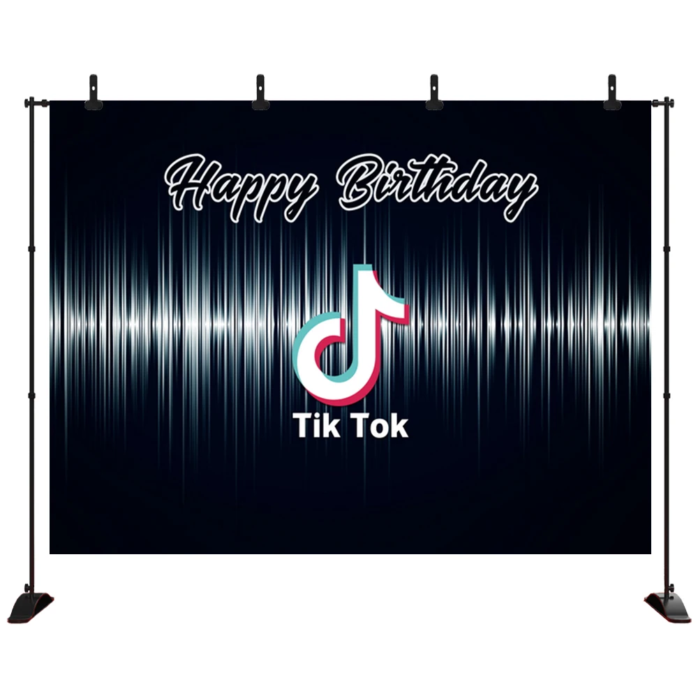 Birthday Party Photography Backdrop Musical Symbol Tok Tik Background For Studio Beating Audio Frequency Photography Backdrop
Birthday Party Photography Backdrop Musical Symbol Tok Tik Background For Studio Beating Audio Frequency Photography Backdrop