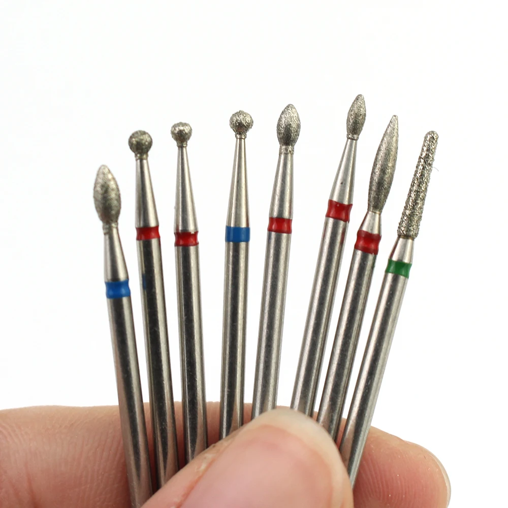 Description Picture 6 of item1pcs Diamond Nail Drill Milling Cutter Bits for Electric Manicure Drills Machine Cuticle Files Nail Art Equipment Accessoires