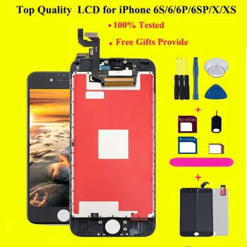 AAA+++ Display for iPhone 6 6s 7 8 lcd touch screen Replacement for iPhone X XR XS 6 Plus 5 5s screen phone ips lcd pantalla 
AAA+++ Display for iPhone 6 6s 7 8 lcd touch screen Replacement for iPhone X XR XS 6 Plus 5 5s screen phone ips lcd pantalla
