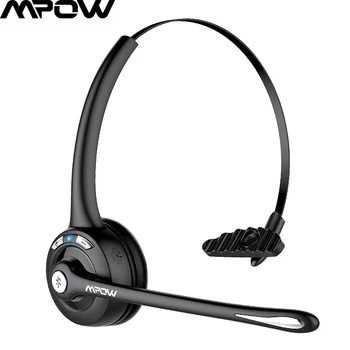 Mpow Pro Wireless Bluetooth 5.0 Business Headphone Office Crystal Clear Headphone With Microphone For Driver/Call Center/Online
Mpow Pro Wireless Bluetooth 5.0 Business Headphone Office Crystal Clear Headphone With Microphone For Driver/Call Center/Online