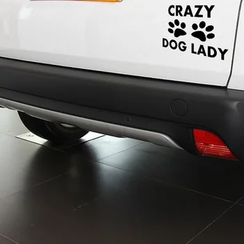 Cute Pet Dog Paw Crazy Dog Lady window Sticker 
Cute Pet Dog Paw Crazy Dog Lady window Sticker