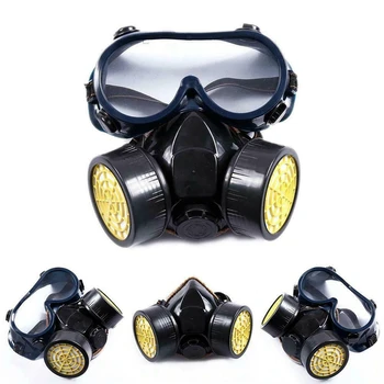 3pcs Gas Mask With Glasses Full Face Protective Mask Anti-Dust Paint Chemical Masks Activated Fire Escape Breathing Apparatus
3pcs Gas Mask With Glasses Full Face Protective Mask Anti-Dust Paint Chemical Masks Activated Fire Escape Breathing Apparatus