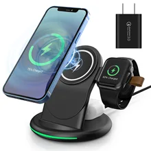 Magnetic Wireless Charger Stand Dock For iPhone 13 12 Pro Max Mini Apple iWatch 7 Airpods PD QC3.0 USB Fast Charging Station
Magnetic Wireless Charger Stand Dock For iPhone 13 12 Pro Max Mini Apple iWatch 7 Airpods PD QC3.0 USB Fast Charging Station