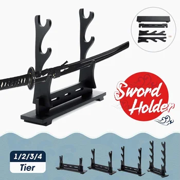1/2/3/4 Tier Katana Samurai Sword Holder Universal Storage Organizer Bracket Hanger Display Stand Wall Bracket Home Decoration
1/2/3/4 Tier Katana Samurai Sword Holder Universal Storage Organizer Bracket Hanger Display Stand Wall Bracket Home Decoration