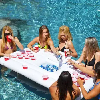 Inflatable Water Table Floating Row PVC Inflatable Table Water Floating Raft Water recreation project
Inflatable Water Table Floating Row PVC Inflatable Table Water Floating Raft Water recreation project