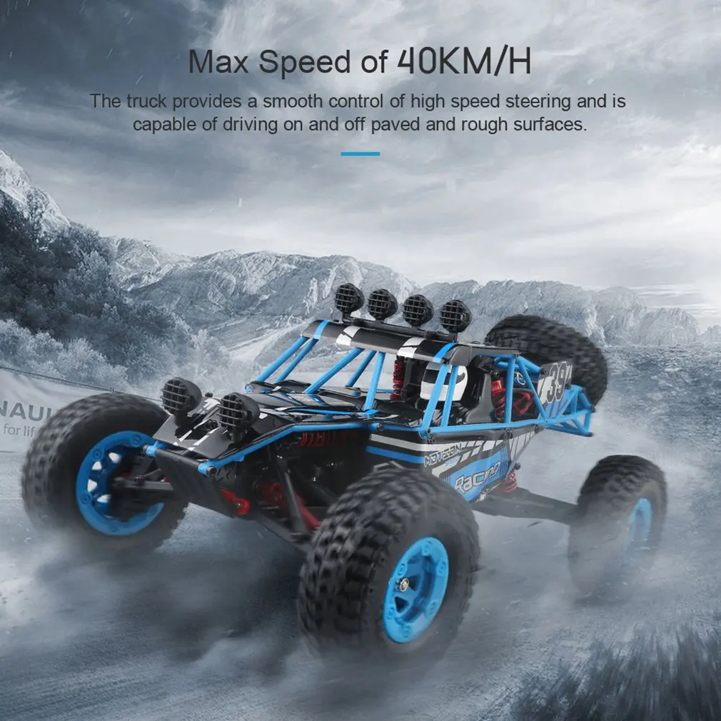 JJRC Q39 RC Car HIGHLANDER 1:12 4WD RC Desert Truck RTR 35km/H Fast Speed High-Torque Servo 7.4V 1500mAh LiPo Off Road Cars hi
JJRC Q39 RC Car HIGHLANDER 1:12 4WD RC Desert Truck RTR 35km/H Fast Speed High-Torque Servo 7.4V 1500mAh LiPo Off Road Cars hi