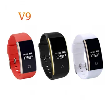 New V9 Blood Pressure Heart Rate Monitor Smart Wristband Fitness Activity Tracker Watch for iOS Android Phone
New V9 Blood Pressure Heart Rate Monitor Smart Wristband Fitness Activity Tracker Watch for iOS Android Phone