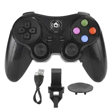Wireless Game Controller Joystick for PS3 Controller Wireless Gamepad for PC TV Game Compatible with IOS & Android Phone
Wireless Game Controller Joystick for PS3 Controller Wireless Gamepad for PC TV Game Compatible with IOS & Android Phone