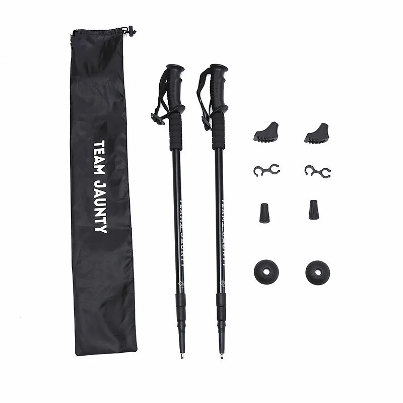 Full Set Walking Sticks Alpenstock 3 Section Telescopic Trekking Hiking Walking Poles Crutch 2 Piece Walking Canes Rubber Handle (2).jpg