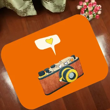 Floor Mats Anti Slip Mat Colorful cartoon orange books camera Printed Pattern Carpet Rug for Bathroom Door Living Room
Floor Mats Anti Slip Mat Colorful cartoon orange books camera Printed Pattern Carpet Rug for Bathroom Door Living Room