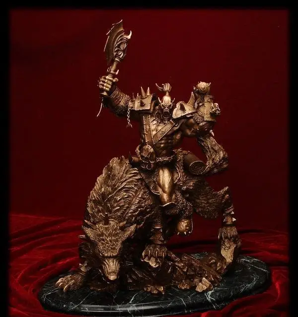 Anime World of Warcraft-Color Gold Wolf Riding Statue Special Edition Garage Kit Model
Anime World of Warcraft-Color Gold Wolf Riding Statue Special Edition Garage Kit Model