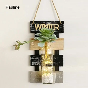 Rustic Jar Sconces for Home Decor Decorative Flower Wall Decor Wooden Decors Hanging FP8
Rustic Jar Sconces for Home Decor Decorative Flower Wall Decor Wooden Decors Hanging FP8