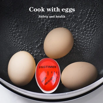1pCs Egg Perfect Color Changing Timer Yummy Soft Hard Boiled Eggs Cooking Kitchen Eco-friendly Resin Egg Timed
1pCs Egg Perfect Color Changing Timer Yummy Soft Hard Boiled Eggs Cooking Kitchen Eco-friendly Resin Egg Timed