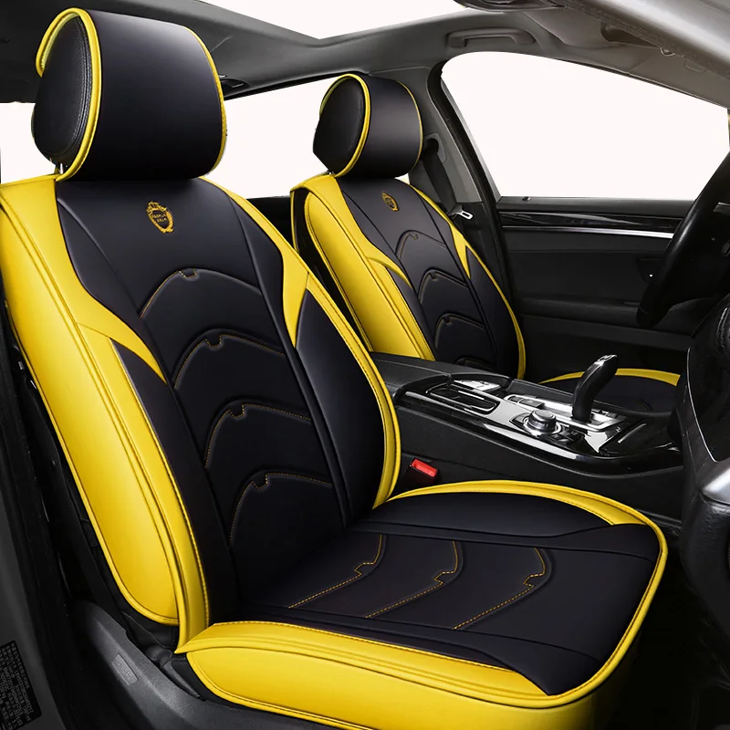 Cartoon Leather car seat cover for jeep renegade Grand Cherokee compass all models accessories | Автомобили и мотоциклы