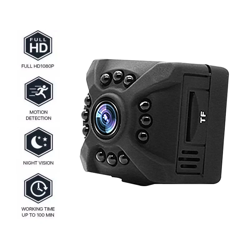 Camera Wifi Mini Full Hd 1080P Mini Video Camera Night Vision Video Camera Hidden MC49007
Camera Wifi Mini Full Hd 1080P Mini Video Camera Night Vision Video Camera Hidden MC49007