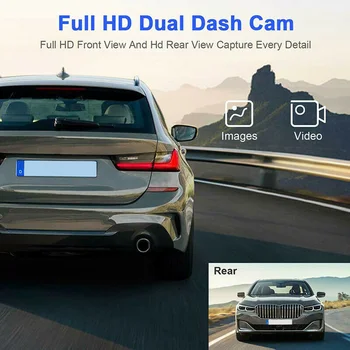 G-Sensor Car DVR Rear Camera Dual lens Infrared Night Vision 2.5D 1080P
G-Sensor Car DVR Rear Camera Dual lens Infrared Night Vision 2.5D 1080P