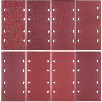 40 Pcs Sanding Sheets Hook and Loop Sander Pads Assorted 40/60/ 80/120/ 180/240/ 320/400/ Grits Fit Rectangular Sander
40 Pcs Sanding Sheets Hook and Loop Sander Pads Assorted 40/60/ 80/120/ 180/240/ 320/400/ Grits Fit Rectangular Sander