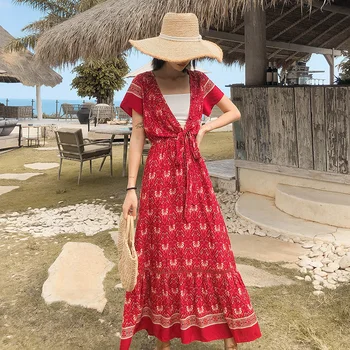 Long Print Summer Women Dress with Tube-top Tropical Elegant Ethnic Boho Maxi Casual Party Vacation Beach Dresses Runway 2020
Long Print Summer Women Dress with Tube-top Tropical Elegant Ethnic Boho Maxi Casual Party Vacation Beach Dresses Runway 2020