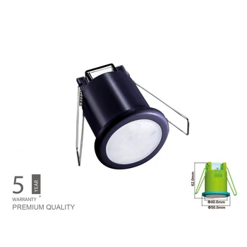 V-TAC CL6609 PIR motion sensor Mini Mount downlight ceiling black 360 degree SKU-6609
V-TAC CL6609 PIR motion sensor Mini Mount downlight ceiling black 360 degree SKU-6609