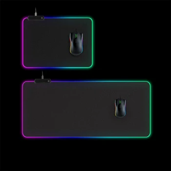 Luminous USB LED Mouse Pad Non-slip rubber base and waterproof surface Extra soft LED computer keyboard and mouse mat pad
Luminous USB LED Mouse Pad Non-slip rubber base and waterproof surface Extra soft LED computer keyboard and mouse mat pad