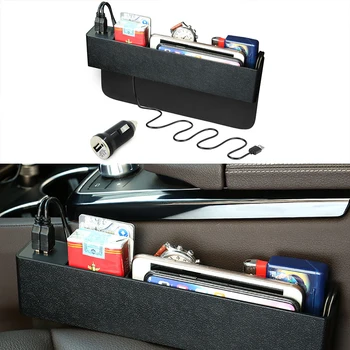 Chargeable Multi-functional Car Seat Storage Box Glove Box Car Mounted Gap Suitable for Most Cars, Easy Installation.
Chargeable Multi-functional Car Seat Storage Box Glove Box Car Mounted Gap Suitable for Most Cars, Easy Installation.