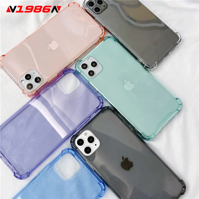 N1986N Phone Case For iPhone 11 11 Pro X XR XS Max 6 6s 7 8 Plus Luxury AirBag Design Candy Colors Clear Soft TPU For iPhone 11
N1986N Phone Case For iPhone 11 11 Pro X XR XS Max 6 6s 7 8 Plus Luxury AirBag Design Candy Colors Clear Soft TPU For iPhone 11