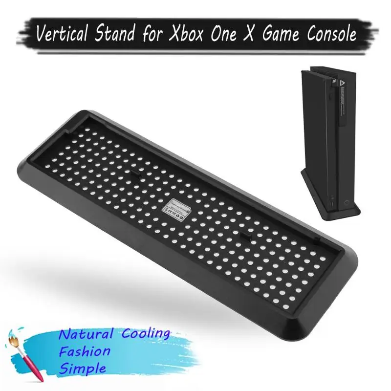 NEW Xbox One X Game Console Base Holde Vertical Cooler Cooling Stand Base Holder Bracket Base Dock for Xbox One X Cooling Stand
NEW Xbox One X Game Console Base Holde Vertical Cooler Cooling Stand Base Holder Bracket Base Dock for Xbox One X Cooling Stand