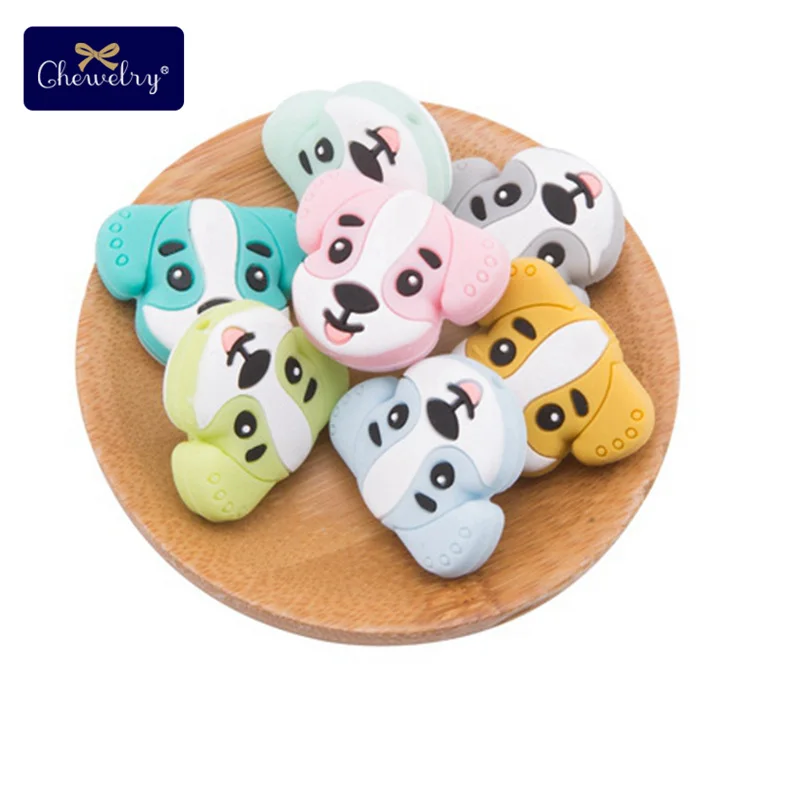 5PC Silicone Teethers Cartoon Animal Dog Silicone Beads Puppy Teething Necklace Toy Jewerly Baby Teethers Nursing Chew Pacifier
5PC Silicone Teethers Cartoon Animal Dog Silicone Beads Puppy Teething Necklace Toy Jewerly Baby Teethers Nursing Chew Pacifier