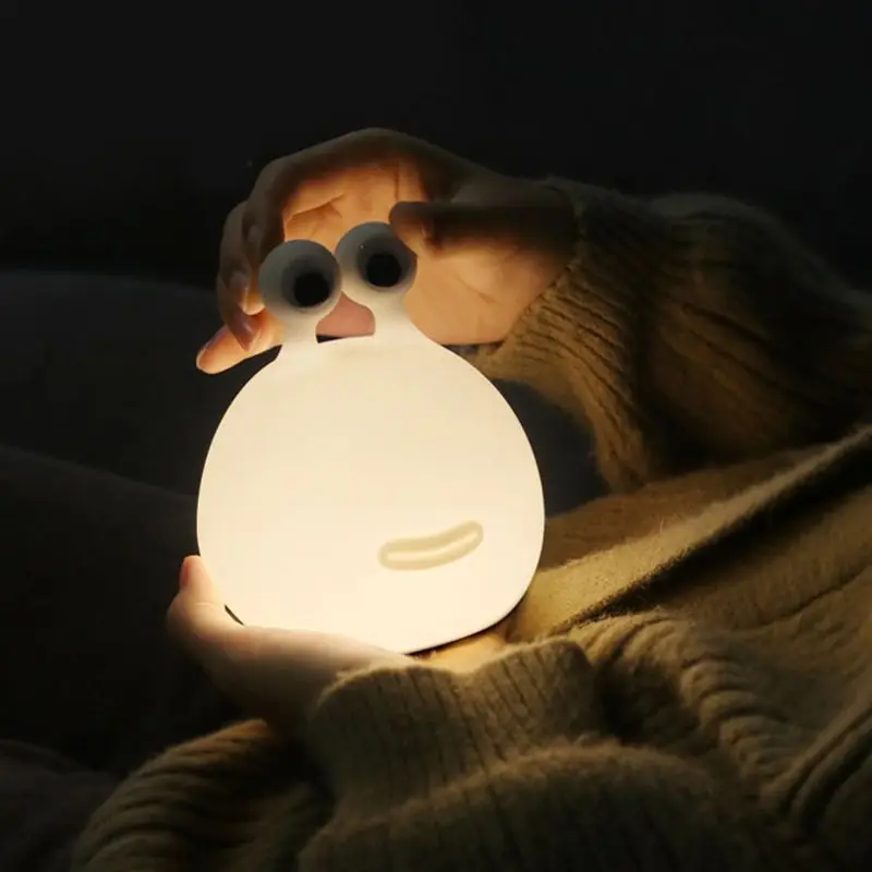 Cute Soft Slug Shape Night Light with Touch Control USB Rechargeable Desktop Baby Kids LED Silicone Lamp Home Bedroom Baby Room
Cute Soft Slug Shape Night Light with Touch Control USB Rechargeable Desktop Baby Kids LED Silicone Lamp Home Bedroom Baby Room