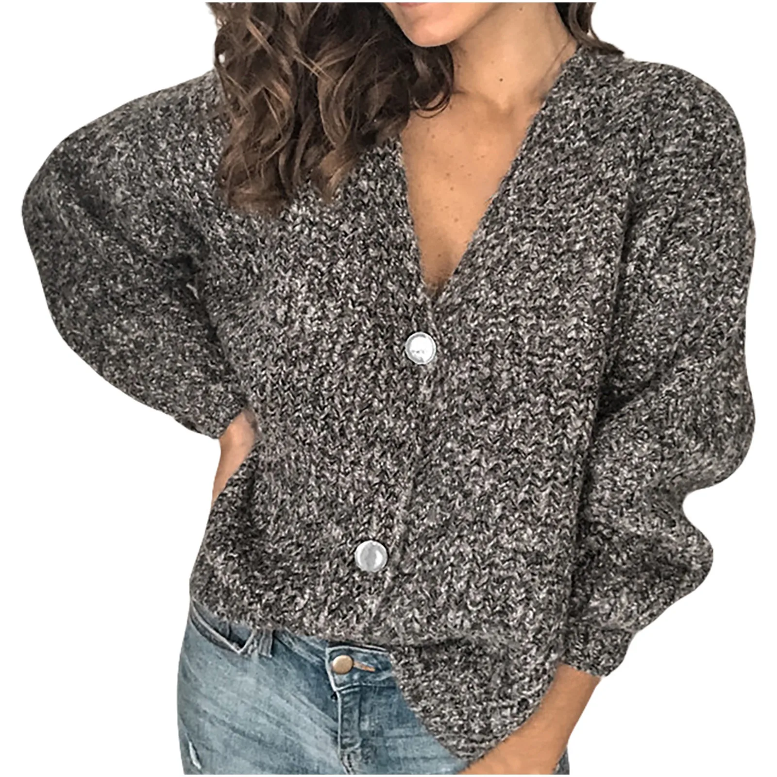 Sweaters Autumn Winter Women's Knitted V-neck Solid Color Button Striped Sweater Top женские свиеѬа 2020 gift new Drop Shipping
Sweaters Autumn Winter Women's Knitted V-neck Solid Color Button Striped Sweater Top женские свиеѬа 2020 gift new Drop Shipping