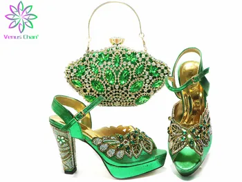 Fashion Green Color Italian Ladies Matching Shoe and Bag Pu Nigerian Shoes and Bags Set for Party Women Shoe and Bag To Match
Fashion Green Color Italian Ladies Matching Shoe and Bag Pu Nigerian Shoes and Bags Set for Party Women Shoe and Bag To Match