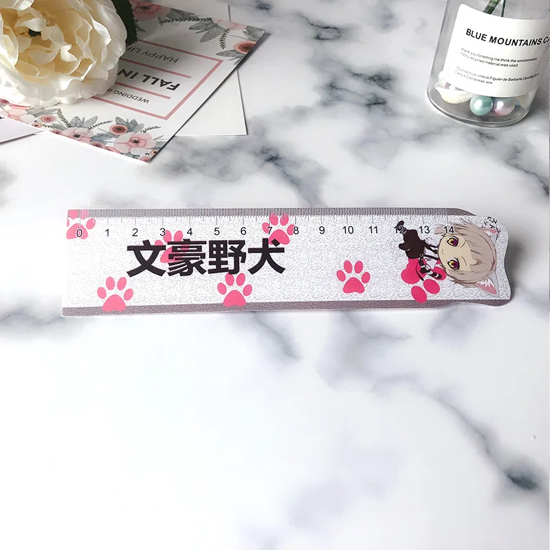 Anime Ruler Bungou Stray Dogs Material Escolar Ruler Precision Measuring Tool Learning Student School Stationery
Anime Ruler Bungou Stray Dogs Material Escolar Ruler Precision Measuring Tool Learning Student School Stationery