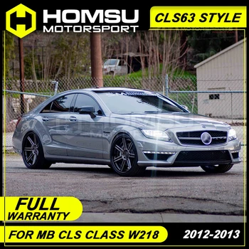 CLS63 style FRP Car Body Kit Front Rear Bumper Side Skirts Wheel Eyebrows Exhaust Pipes For Benz CLS Class W218 2012-2013
CLS63 style FRP Car Body Kit Front Rear Bumper Side Skirts Wheel Eyebrows Exhaust Pipes For Benz CLS Class W218 2012-2013