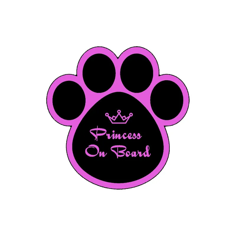 Creative on Board Crown Dog Print Car Sticker Accessories Vinyl PVC 13cm*13cm Motorcycle Car Styling Decal
Creative on Board Crown Dog Print Car Sticker Accessories Vinyl PVC 13cm*13cm Motorcycle Car Styling Decal