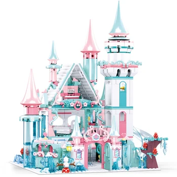 1314Pcs Girls Series Snow Castle Small Particle DIY Building Blocks Model Block Assembly Toys For Girls Fashion Gifts
1314Pcs Girls Series Snow Castle Small Particle DIY Building Blocks Model Block Assembly Toys For Girls Fashion Gifts
