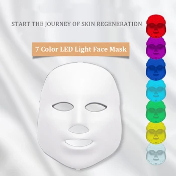 7 LED Light Photon Face Mask Rejuvenation Skin Therapy Anti Wrinkles Anti Aging Beauty Led Photon Light Therapy Face Mask
7 LED Light Photon Face Mask Rejuvenation Skin Therapy Anti Wrinkles Anti Aging Beauty Led Photon Light Therapy Face Mask