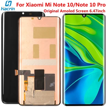 Amoled Display For Xiaomi Mi Note 10 Pro LCD Display Touch Screen Digitizer Assembly Original Display For Mi Note 10 LCD Screen
Amoled Display For Xiaomi Mi Note 10 Pro LCD Display Touch Screen Digitizer Assembly Original Display For Mi Note 10 LCD Screen