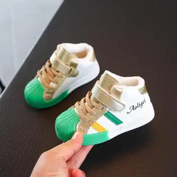 Girls Boys Sport Shoes Children's snows Boots new winter boys girls soft non-slip cotton-padded shoes kids warm fur sneakers
Girls Boys Sport Shoes Children's snows Boots new winter boys girls soft non-slip cotton-padded shoes kids warm fur sneakers