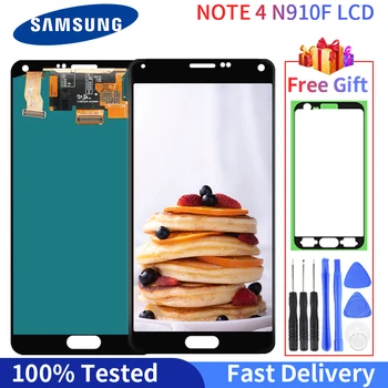 100% ORIGINAL SUPER AMOLED Note 4 LCD For SAMSUNG Galaxy N910 N910C N910A N910F N910H Display Touch Screen Digitizer Assembly
100% ORIGINAL SUPER AMOLED Note 4 LCD For SAMSUNG Galaxy N910 N910C N910A N910F N910H Display Touch Screen Digitizer Assembly