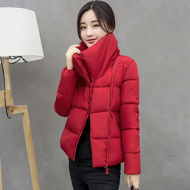 Winter Jacket Women Parka Coat Down Cotton 2019 Plus Size Female Warm Solid Thick Clothing Outerwear Quilted Fall Short Autumn 
Winter Jacket Women Parka Coat Down Cotton 2019 Plus Size Female Warm Solid Thick Clothing Outerwear Quilted Fall Short Autumn