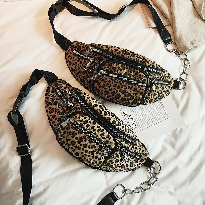 JIULIN Western style king waist bag leopard hair fashion chest bag beads single shoulder oblique span women's bag
JIULIN Western style king waist bag leopard hair fashion chest bag beads single shoulder oblique span women's bag