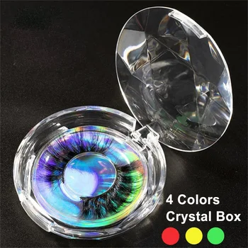 Crystal Round Magnetic Lashes Boxes Clear Eyelashes Packaging Box Case Acrylic Eyelash Storage Container Drop-shipping In Bulk
Crystal Round Magnetic Lashes Boxes Clear Eyelashes Packaging Box Case Acrylic Eyelash Storage Container Drop-shipping In Bulk