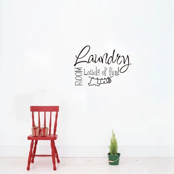 Creative laundry room loads of fun English logo sticker household decoration Sticker Removable sticker
Creative laundry room loads of fun English logo sticker household decoration Sticker Removable sticker