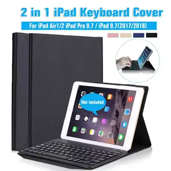 NEW 2 In 1 bluetooth Keyboard Cover Keyboard Case for iPad Air1/2 for iPad Pro 9.7 / for iPad 9.7(2017/2018) Multi-Angle Stand
NEW 2 In 1 bluetooth Keyboard Cover Keyboard Case for iPad Air1/2 for iPad Pro 9.7 / for iPad 9.7(2017/2018) Multi-Angle Stand