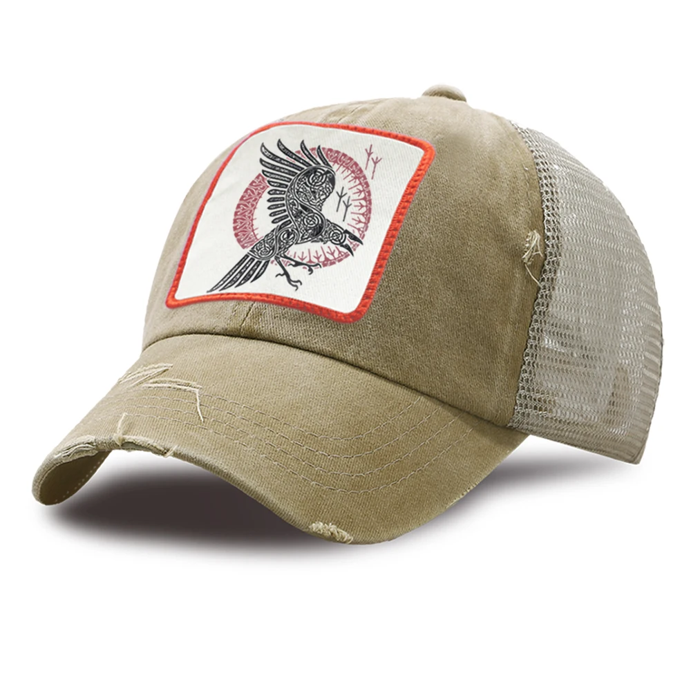 Viking Eagle Vintage Printing Mesh Baseball Caps Unisex Retro Trucker Cap Sun Shade Baseball Hat Hip Hop Sports Snapback Hat
Viking Eagle Vintage Printing Mesh Baseball Caps Unisex Retro Trucker Cap Sun Shade Baseball Hat Hip Hop Sports Snapback Hat