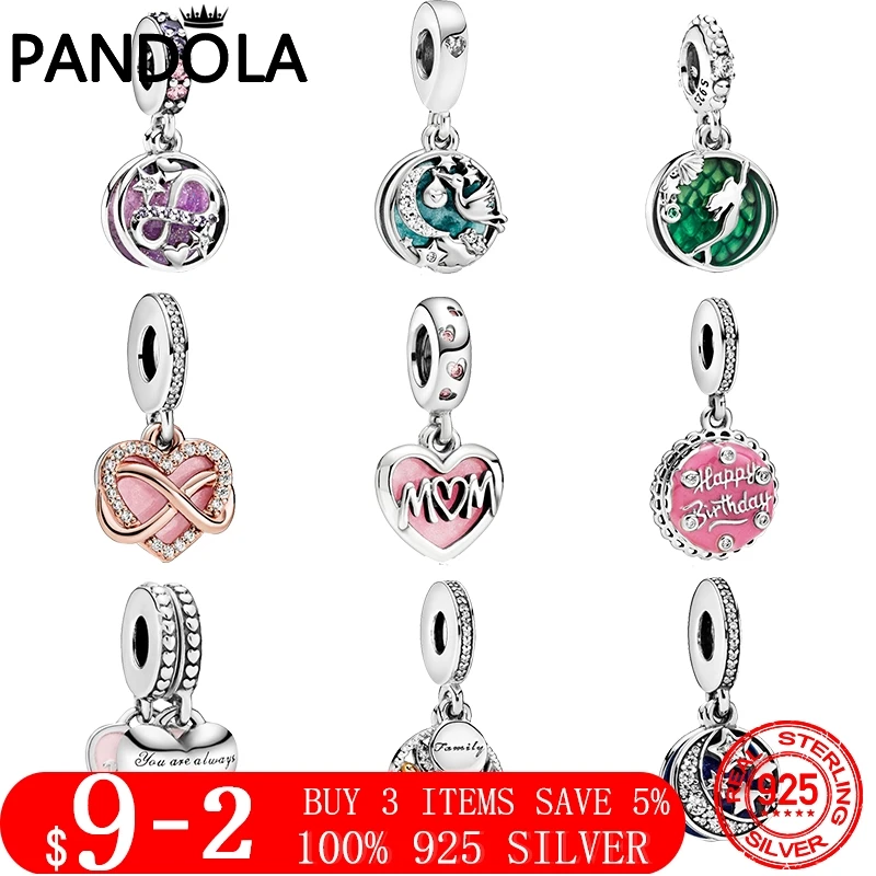 2020 NEW HOT 10 Styles 925 Sterling Silver Dangle Charm Beads Fit Original Pandora Bracelet Pendant Necklace Jewelry Gift
2020 NEW HOT 10 Styles 925 Sterling Silver Dangle Charm Beads Fit Original Pandora Bracelet Pendant Necklace Jewelry Gift