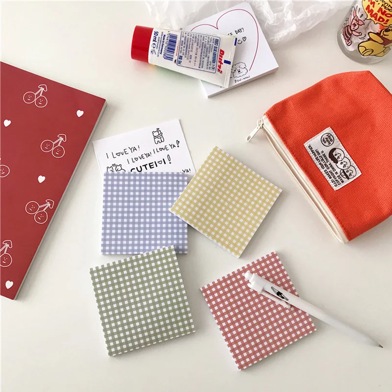 50Sheets Candy Color Grid Memo Pad Paper Daily Work Plan Sticker Label Hand Account Decoration Paper Student Message Note Paper
50Sheets Candy Color Grid Memo Pad Paper Daily Work Plan Sticker Label Hand Account Decoration Paper Student Message Note Paper